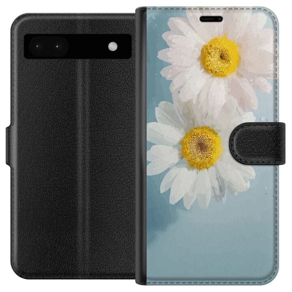 Pung taske til Google Pixel 6a med sommerblomster