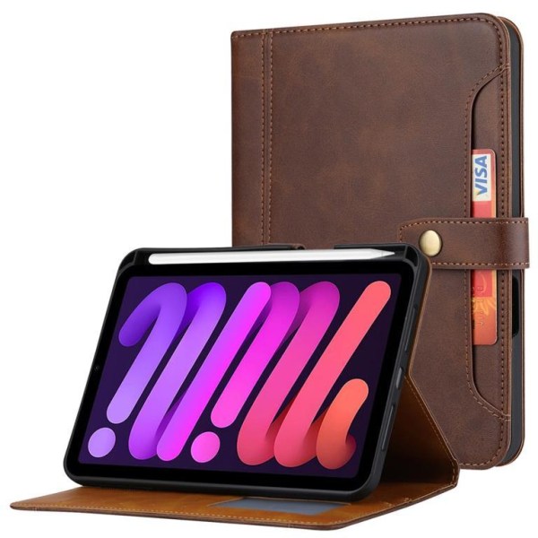 iPad mini 6 (2021) Case Premium - ruskea