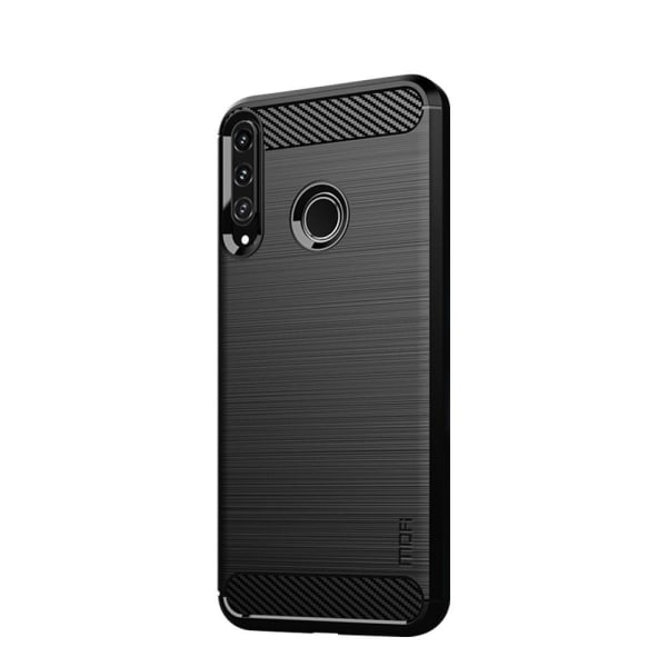 MOFI Børstet mobilcover Huawei P40 Lite E - Sort Black