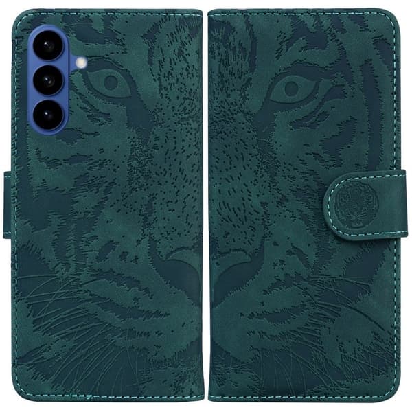 Samsung Galaxy S26 / S26 Pro Plånboksfodral Konstläder - Grön