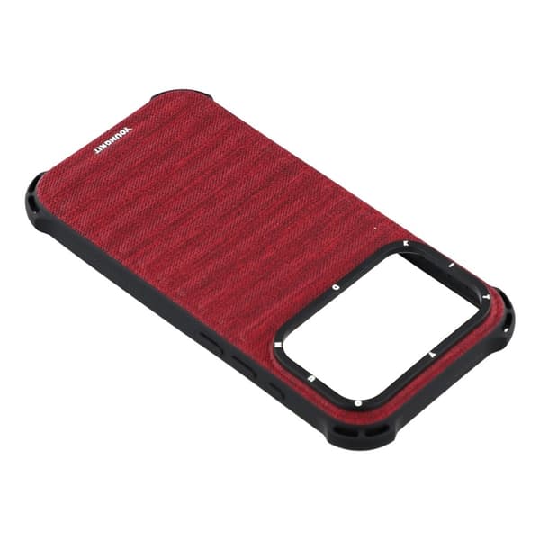 YOUNGKIT Mobilskal till iPhone 17 Pro MagSafe Jeans Cloth - Brun Brun