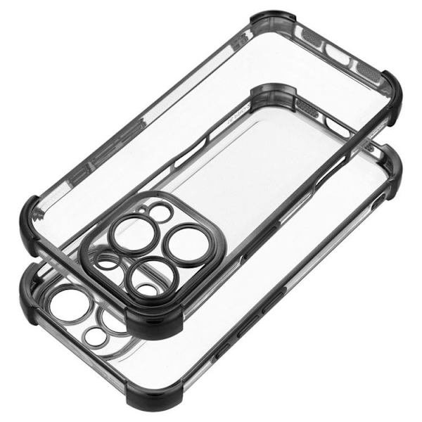 Telefontaske til iPhone 16e Antishock Electro - Sort Black