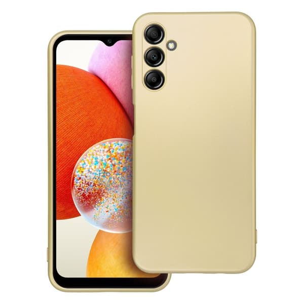 METALLIC Skin etui til Samsung A14 5G guld Guld