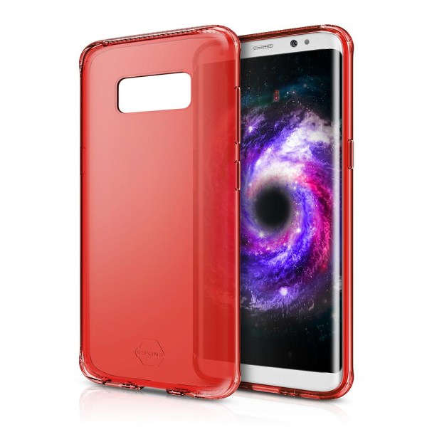 Itskins Zero -kuori Samsung Galaxy S8:lle - punainen Red