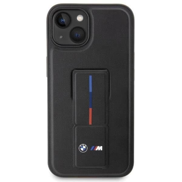 BMW iPhone 15/14/13 Mobilskal Grip Hot Stamp - Sort Black