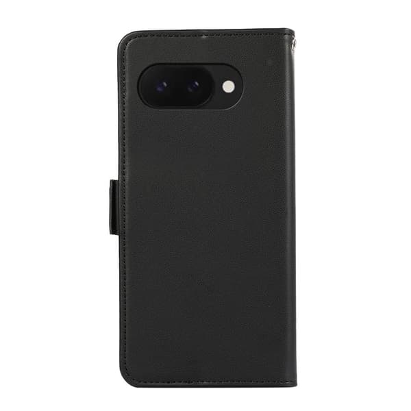 ABEEL Mobilskal till Google Pixel 9a KonstLäder RFID-Skydd - Svart
