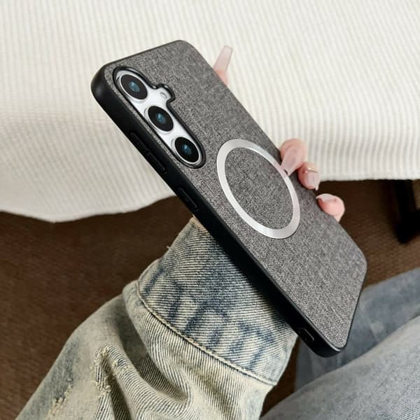 Mobilskal för Samsung Galaxy S26 Plus Magnetiskt TPU - Grön