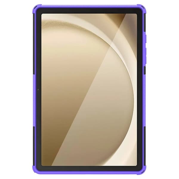 Mobilskal till Galaxy Tab A9 Plus Tire Texture med Kickstand - Lila Lila