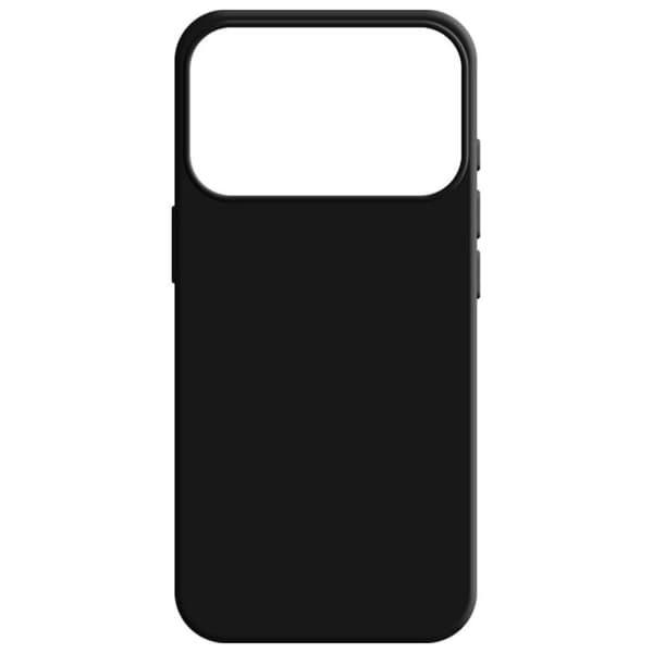 3MK Mobilskal till iPhone 17 Pro Silikon - Svart Svart