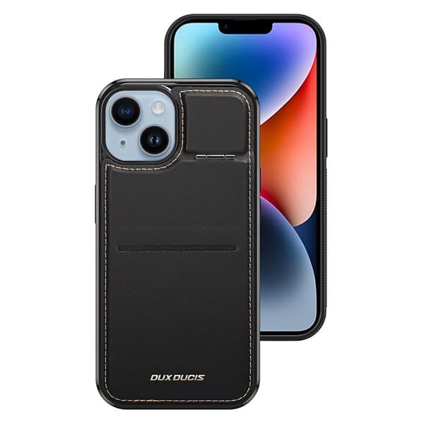 Dux Ducis iPhone 14 Plus -puhelimen kuori Magsafe 3-in-1 RFID - Musta Black