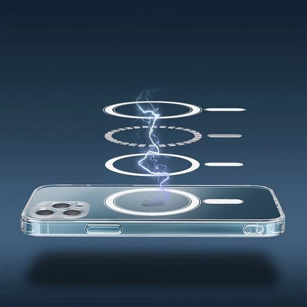 iPhone 15 Pro Max Mobilskal Magsafe Clear - Transparent Transparent