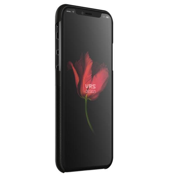 Verus Skin Fit Cover til Apple iPhone XS / X - Sort Black
