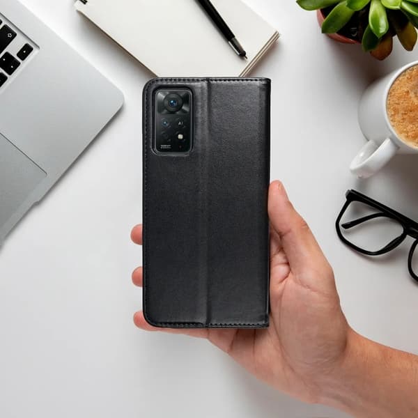 Xiaomi Redmi Note 14 Pung Etui Smart Magneto - Sort Svart