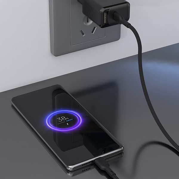 Dudao USB-C til USB-C 65W Kabel 2m L9C - Sort Svart
