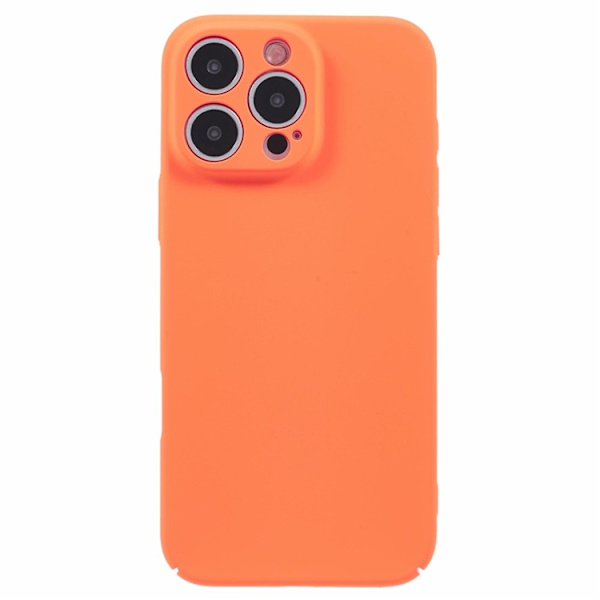 Mobilskal till iPhone 16 Pro Skin-Touch Rubberized PC - Orange Orange