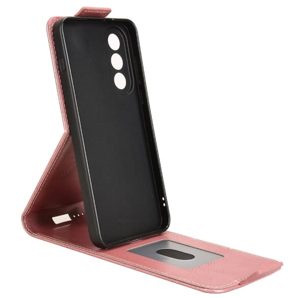 OnePlus Nord 5 Plånboksfodral Vertical Flip Läder - Roséguld Roséguld