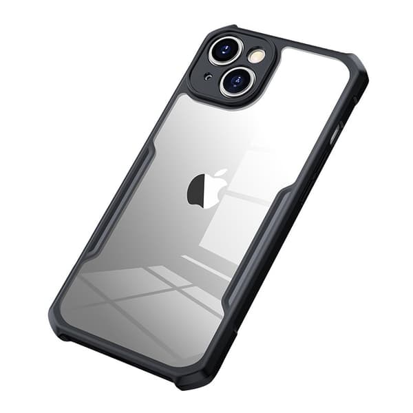 XUNDD Mobilskal till iPhone 14 Anti-scratch TPU Skydd Svart