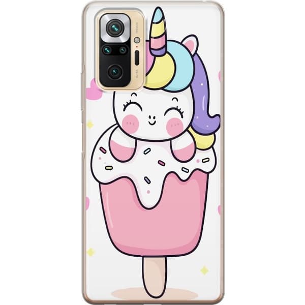 Telefontaske til Xiaomi Redmi Note 10 Pro med Happy Unicorn