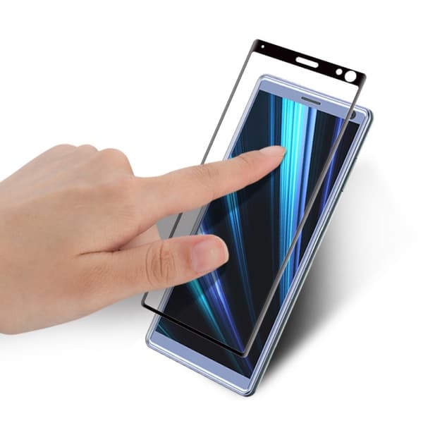 Mocolo 3D hærdet glas skærmbeskytter til Sony Xperia 10 Plus - sort Black