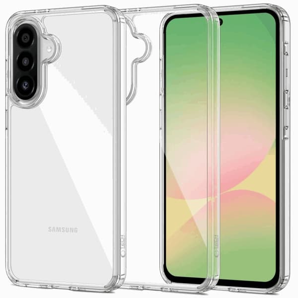 Tech-Protect Mobilskal till Galaxy A36 5G Flexair Hybrid - Clear Transparent