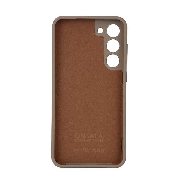 ONSALA Galaxy S23 Plus 5G Taske Silikone - Sort Brun