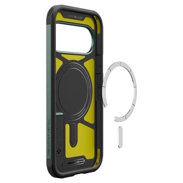 Spigen Mobilskal För Google Pixel 11 Pro Magsafe Tough Armor - Abyss Grön