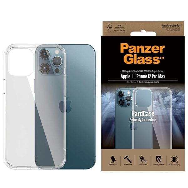 PanzerGlass telefonetui til iPhone 12 Pro Max militærskjold