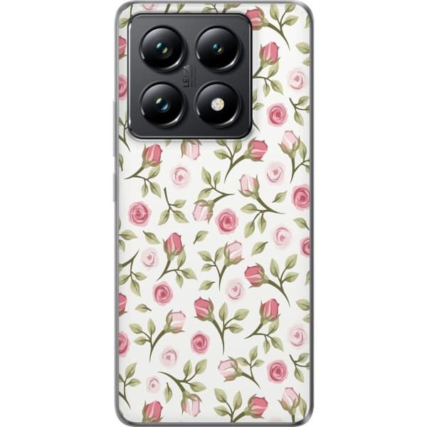 Mobilskal till Xiaomi 14T med Blommigt