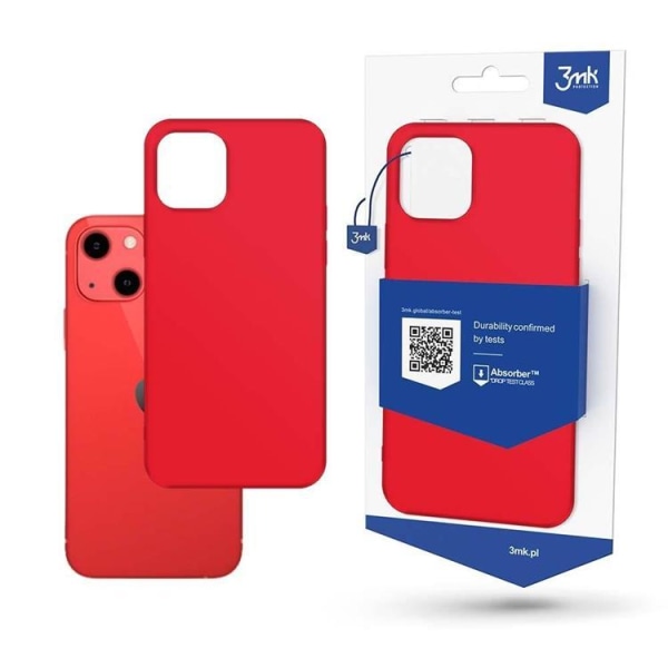 3MK iPhone 13 -matkapuhelimen suojakuori - punainen