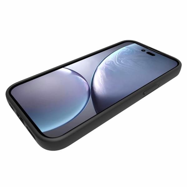 iPhone 14 Pro Max -kuori Ultra Slim TPU - Musta Black