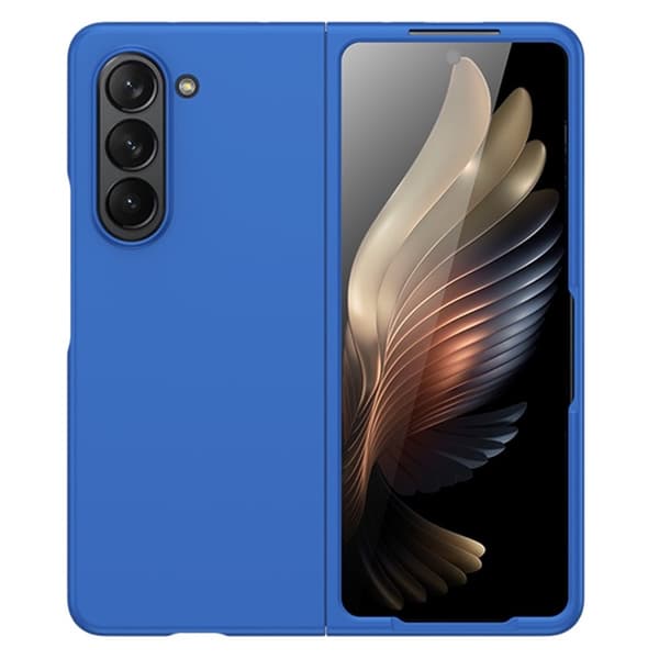 Mobilskal till Galaxy Z Fold 5 Anti-Scratch - Mörkblå Blå