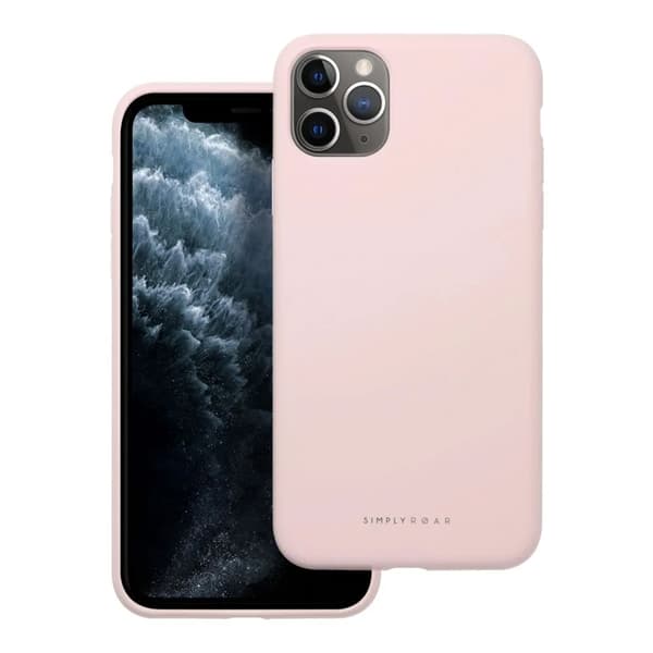 Roar iPhone 11 Pro -kännykkäkuori Roar Cloud Skin - Vaaleanpunainen Rosa
