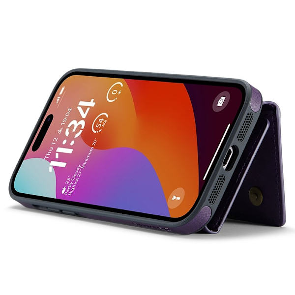 DG.MING M5 Series Mobilskal till iPhone 14 Pro Max Lila