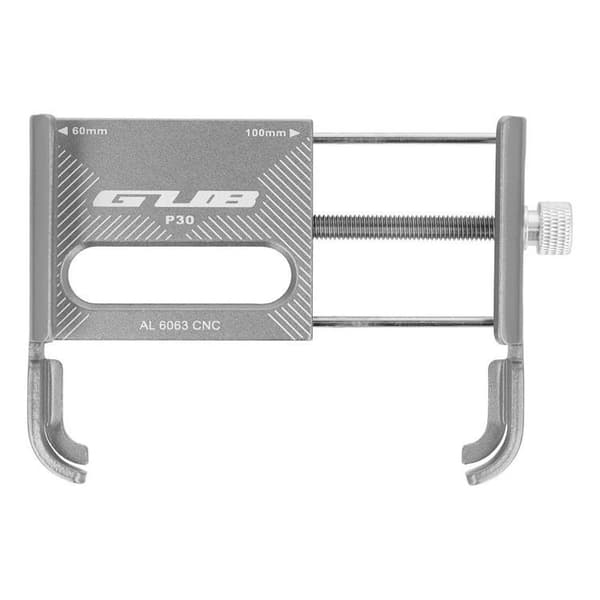 GUB Cykelholder Til Mobil P30 Aluminium - Sølv Silver