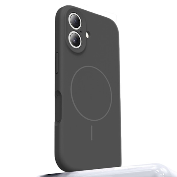 Mobilskal till iPhone 16 Magafe med Camera Touch Control - Grå Grå