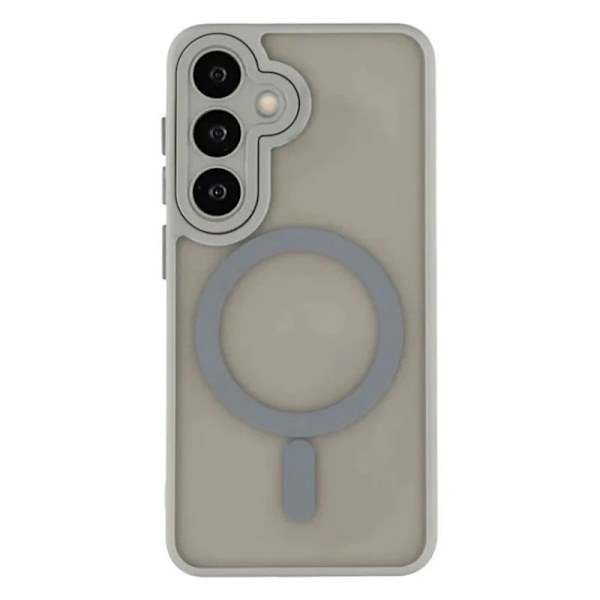 WANLONFENG Mobilskal för Samsung Galaxy S26 Plus Shockproof Magnetiskt Plast Grå