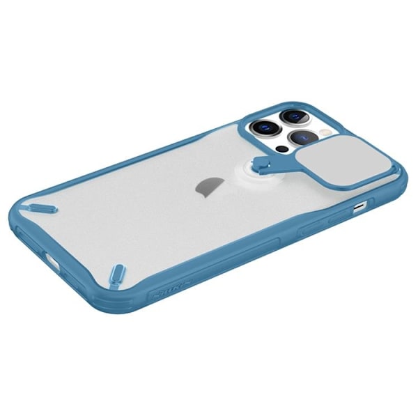 Nillkin Cyclops Foldable Stand Skal iPhone 13 Pro Max - Blå