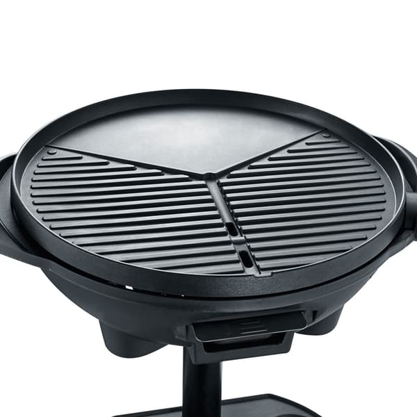 Severin Elgrill klot pelarstativ med lock PG8541 Svart