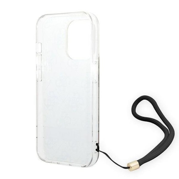 GUESS iPhone 14 Pro Max Skal Flower Strap - Blå Blå
