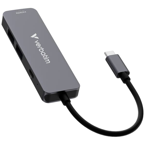 Verbatim Hub USB-C/HDMI/USB-A 3.2/2.0 32155 - Aluminium