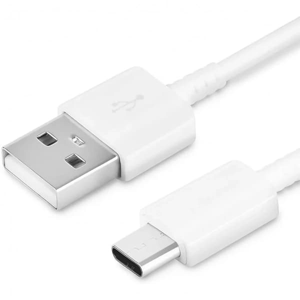 Samsung USB-A Till USB-C Kabel 1.2m - Vit Vit