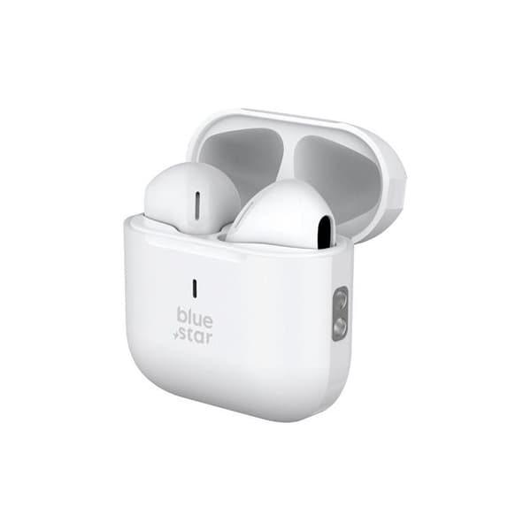 Blue Star Trådlösa In-Ear Hörlurar TWS Nova Fi5 - Vit Vit