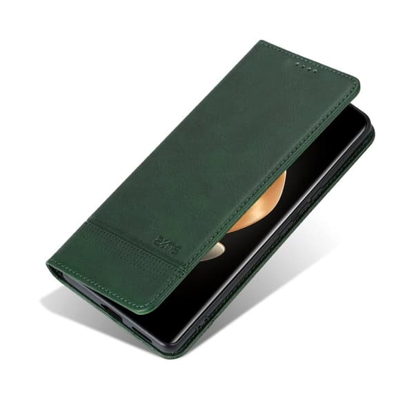 AZNS Xiaomi 14 Ultra Plånboksfodral Konstläder - Grön