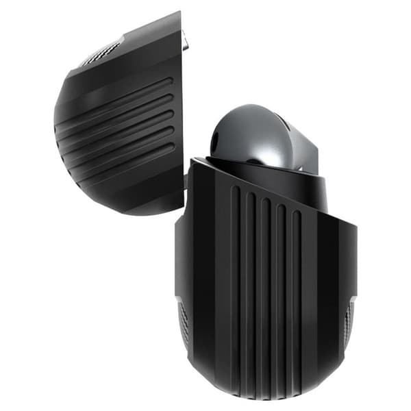 Spigen Galaxy Buds 3/3 Pro Etui Rugged Armor - Sort Svart