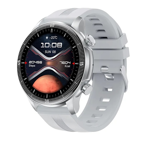 Hoco Smartwatch Y31 med Talefunktion - Sølv Silver