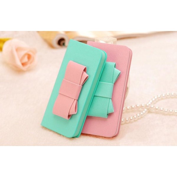 Sweet Hybrid Bow Pungeetui til Apple iPhone 4S / 4 (Mint)