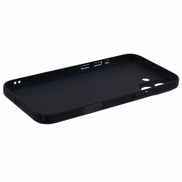 Mobilskal till iPhone 16 Skin-Touch Rubberized PC - Svart Svart