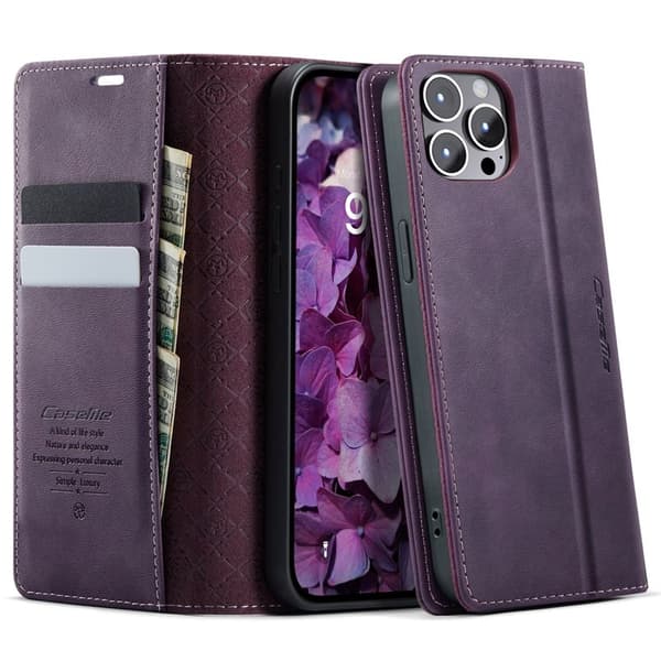 CASEME 033 Mobilskal till iPhone 12 Pro Max RFID Blocker Lila