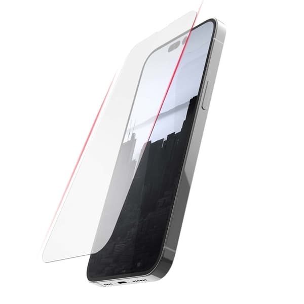 Raptic iPhone 14 Pro Skärmskydd i Härdat glas Full Transparent