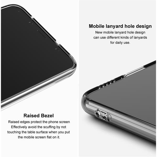 IMAK Mobilskal till Galaxy S25 Edge UX-5 Series Shockproof - Clear Transparent